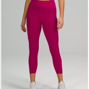 Lululemon Fast and Free High-Rise Crop 23"